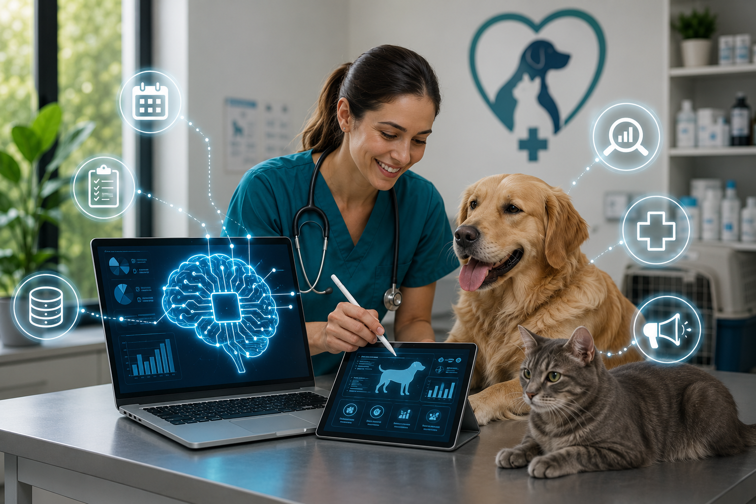 ¿Para qué sirve la IA en la clínica veterinaria?