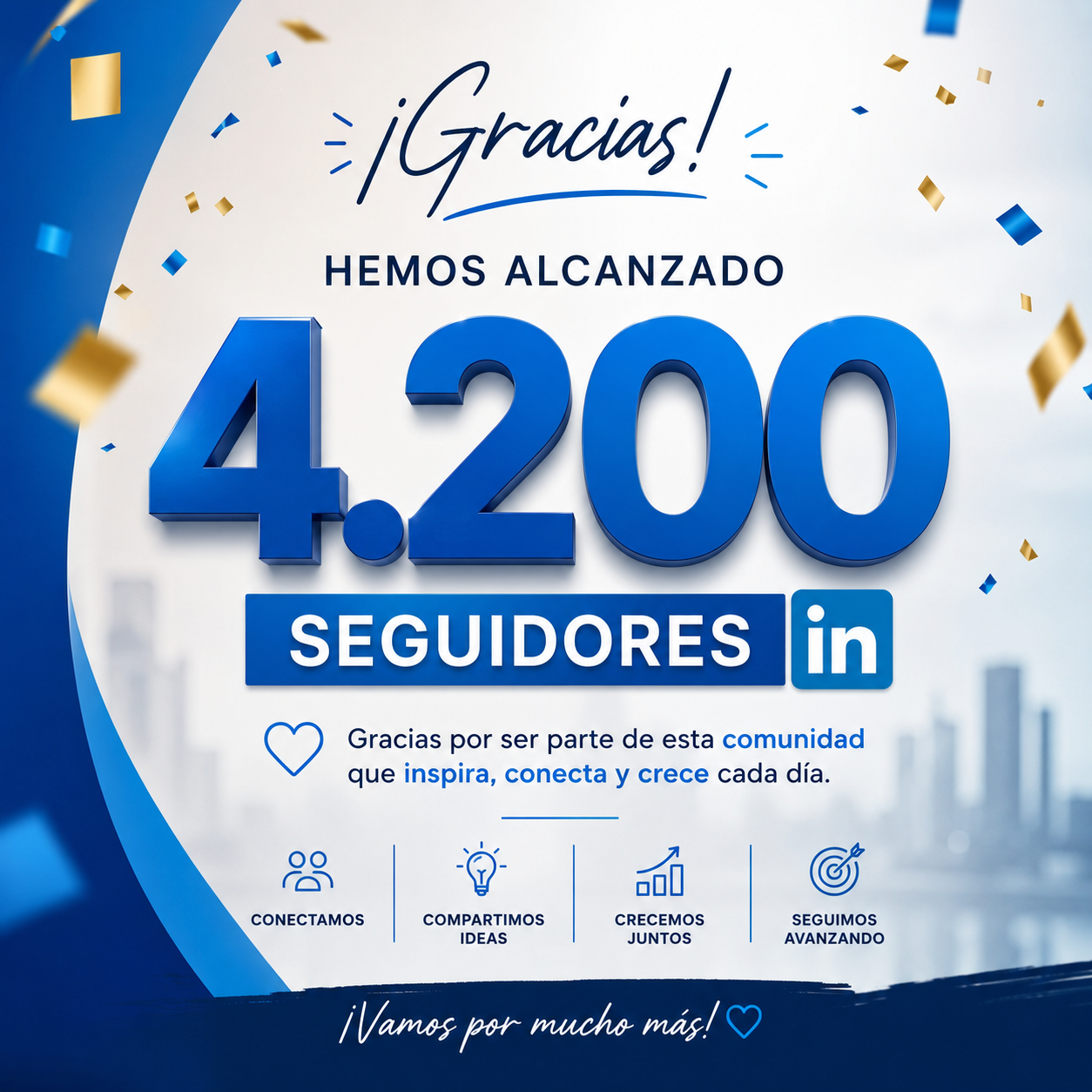 SEGUIDORES COMUNIDAD WECAN EN LINKEDIN
